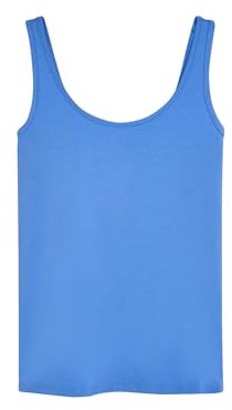 NEXT Damen Top mit Breiten Trägern Blassblau EU 38 (UK 10)
