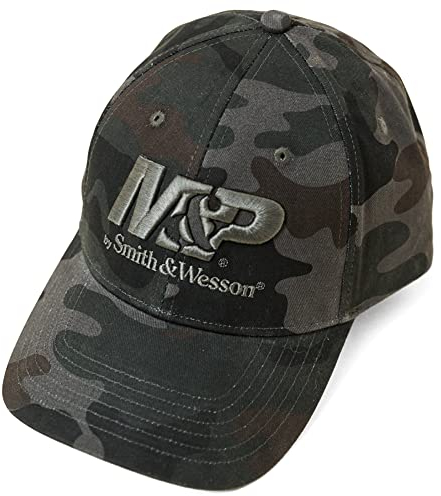 540Brands M & P by Smith and Wesson Casquette pour Homme sous Licence Officielle, Camo/Gris, M