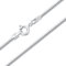 DTPsilver® 925 Sterling Silber Robuste Halskette/Schlangenkette - Federringverschluss - Breite: 2 mm - Länge: 45 cm