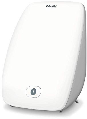 Beurer TL41UK Lampe LED compacte SAD, aide à lutter contre les troubles affectifs saisonniers et offre 10 000 lux de lumière, design compact et luminothérapie LED sans UV, dispositif médical certifié