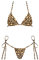 Selente Love & Fun Séduisant Micro-Bikini léopard, S-M