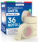 DNK TRADE Nastro Carta 36 pezzi 50x50 - Nastro Adesivo di Carta per Pittura, Imbiancatura e Mascheratura (50x50)
