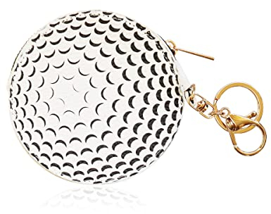 Mini Momo Sport-Schlüsselanhänger, Geldbörse, Tasche, Charm, Ballspiel, Schlüsselanhänger, Reißverschluss, Tasche, niedlich, Tennis, Basketball, Baseball, Golf, Fußball, golf, Einheitsgröße