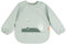 Done by Deer Ärmeltaschen Lätzchen Croco Grün – Weich wasserdicht Baby Bib mit praktische elastische Bündchen an den Ärmeln und verstellbar Verschluss, OEKO-TEX® - 100% Polyester/PU Beschichtung