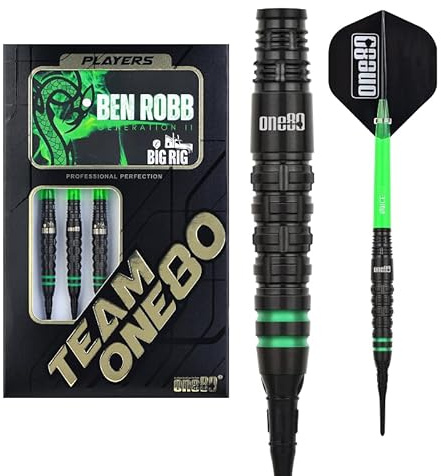 ONE80 Ben Robb V2 90% Softdarts 18 Gramm