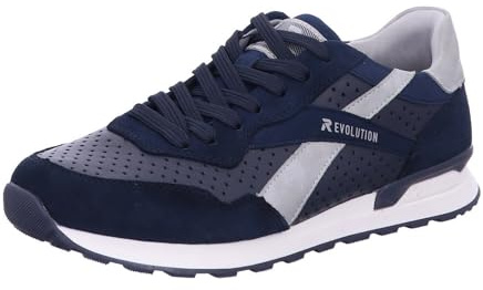 Rieker U0302-24 Herren Sneaker Low Leder/Synthetik braun
