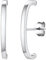 FOCALOOK Silber 925 Ohrringe Damen - C-förmige Ohrstecker Mädchen Piercing Ohr Medizinische Vintage Modeschmuck