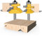 2 teile/satz Nut Und Feder Bodenbelag Router Bit Set 8mm Schaft 120 Grad Router Bit Set Holzbearbeitung Nut Schneider wolfram Legierung Holz Fräser