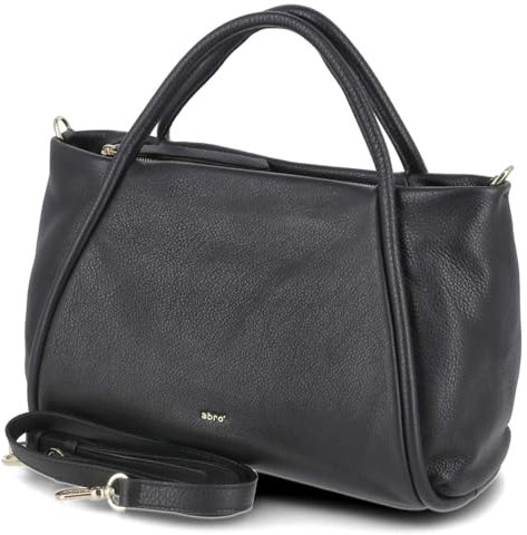 Abro Leather Dalia Shopper Willow S Black/Gold