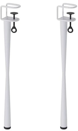 HAvern Furniture Legs, Metal Table Legs Furniture Table Clamp Legs F-Shape Dining Desk Legs for Diy Coffee Table Furniture Console,No Punching Design to Protect the Desktop,With Floor Pro