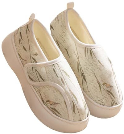 Hausschuhe-Herren Hausschuhe J88888888 Hausschuhe Herren und Winter Einfarbiger Reißverschluss Offene Und Doppelte Seitentaschen Dicke Warme, Lässige, Womens Slippers Hausschuhe (Watermelon Red, 38)