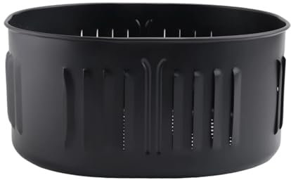 Air Fryer Replacement Basket，Compatible for Power XL Dash Gowise USA Cozyna 5.5Qt Air Fryer Air Fryer Accessories Black