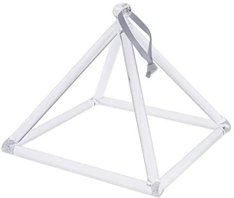 Clear Crystal Singing Pyramid 8 Crystal Singing Bowl