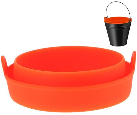 Happyyami Trommel Netze Beckeneinlaufdüse Gitter Grillen Kochen Luftschlauch Versiegelung Bräter Elektrogrill Gasherdgestell Getränkespender Mit Hebel Elektroofen Grill Tür Kieselgel Orange