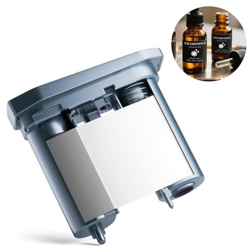 NIIMBOT Thermofarbband mit großer Breite, Ersatzfarbband kompatibel mit M2 Etikettendruckern, Farbdruckfolie für Thermotransfer-Etikettendruck, wasserfest und langlebig, Weiß