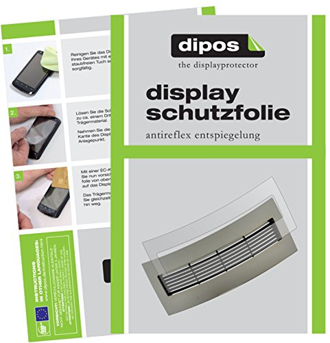 dipos 2x Folie matt für Jura J6 J9 J9.4 J9.3 J90 J95 J500 XJ9 Tropfblech