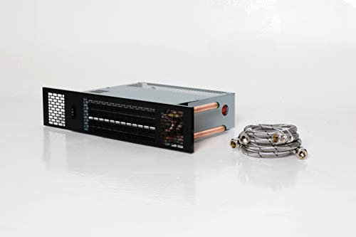 Thermix KPH-1800 Classic - Kitchen Plinth Heater - Central Heating - Hydronic - 1.8Kw (Black)