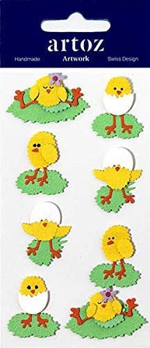 Artoz Artwork 3D Motiv-Sticker 185590-153Küken
