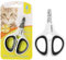 OneCut Pet Nail Clippers, Update Version Cat & Kitten Claw Nail Clippers for Trimming, Professional Pet Nail Clippers Best for a Cat, Puppy, Kitten & Small Dog (Black)