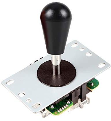 Fosiya Arcade Joystick 4 8 Wege Bat Top Ball Joystick für PC PS3 Xbox 360 Arcade1up Spielekonsole Kit Teile Schwarz schwarz