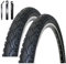 Angebot-Set / 2 x Kenda K-935 20 Fahrradreifen Fahrradmantel in Schwarz 47-406 (20 x 1.75) inkl. 3 Reifenheber