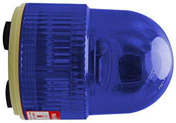 Vogueing Tool 220 V - Lumière d'avertissement bleue sans fil étanche - Gyrophare de récupération d'urgence clignotant pour voiture et camion