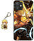 Staremeplz Compatible with iPhone 12 Mini Case Anime Design [With Figure Keychain], Soft Silicone Flexible TPU Animation Phone Case for iPhone 12 Mini