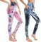 AMYTIS 2 Pack Sport Leggings Damen High Waist Yogahose mit Taschen Lang Sporthose Blickdicht Leggins Fitness Bunt Sportleggins,L lila schwarz