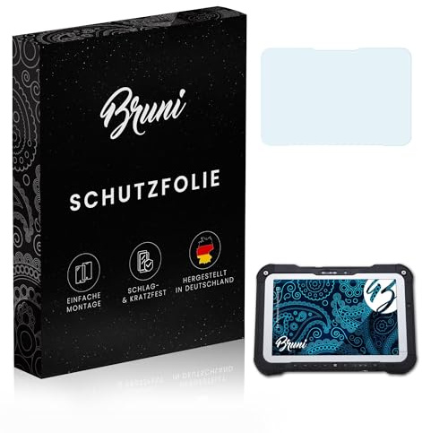 Bruni Protecteur d'écran compatible avec Panasonic Toughbook G2 Film Protecteur, cristal clair Écran protecteur (2X)