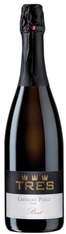 Sekt b. A. TRES Cremant brut Spätburgunder und Chardonnay (2 Stck)