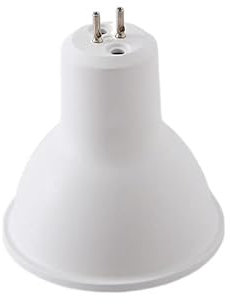 DHAEY fortunate lights 20pcs/lot AC220V Spotlights Source Led Bulbs Spotlights Recessed Gu10/G5.3/Mr16 Light Cups (Size : G5.3 white lens)