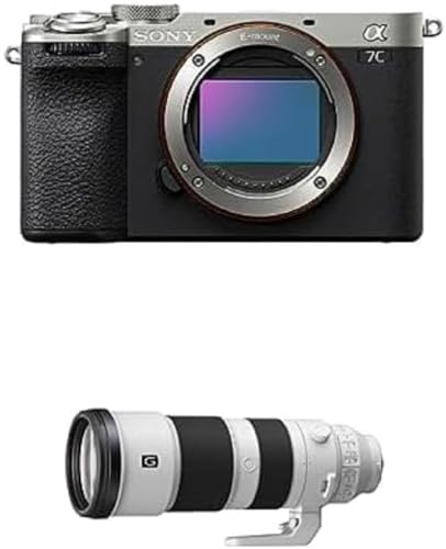 Sony Alpha 7CII | Full-Frame Mirrorless Camera, Silver + Sony SEL200600G