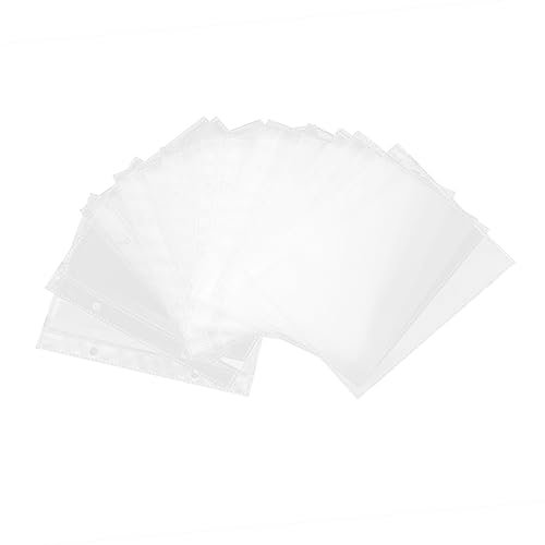 Abaodam 20stücke Transparente Fotohüllen Fotoblattschutz Aus Hochwertigem Kunststoff Albumseiten Für Fotos Postkarten Und Sammlerstücke
