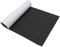 Gohytal Selbstklebend Filzstoff, 40x220cm Klebefilz Selbstklebend, Bespannstoff aus Filz,Selbstklebender klebriger Filz Mehrzweckklebstoff für Box Liner, Bilderrahmen, Stuhlbein, Mittelgrau,1mm Dicke