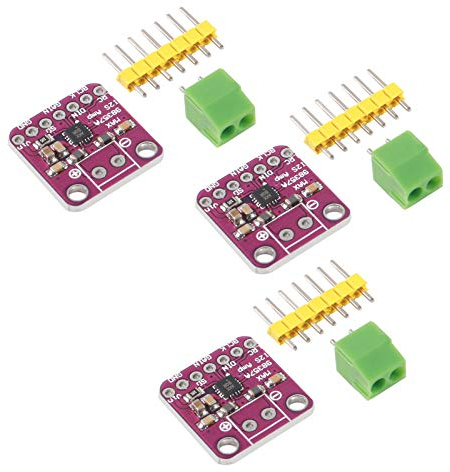 3 Stück MAX98357 I2S Audioverstärkermodul, Filterloser Klasse-D-Audioverstärker, Unterstützt ESP32 Raspberry Pi