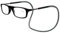 Lanomi Schmal Lesebrille Damen Herren Magnetverschluss Leicht Lesehilfe Sehhilfe mit Elastische Silikon Brillenbänder Schwarz Rahmen Grau Arm 1.0