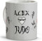LolaPix Taza judo. Regalo judoka. Artes marciales. Regalos para deportistas. Tazas originales para regalar. Tazas personalizadas. Taza cerámica 330 ml. Judo