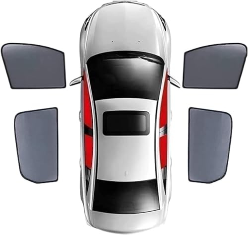 Sonnenschutz Baby für Mercedes-Benz E-Class W124 1984-1994,Kinder Sonnenblende Auto,mit Zertifiziertem UV Schutz,für Seitenfenster Meshmaterial Schützt Mitfahrer, Kinder & Haustiere,4PCS