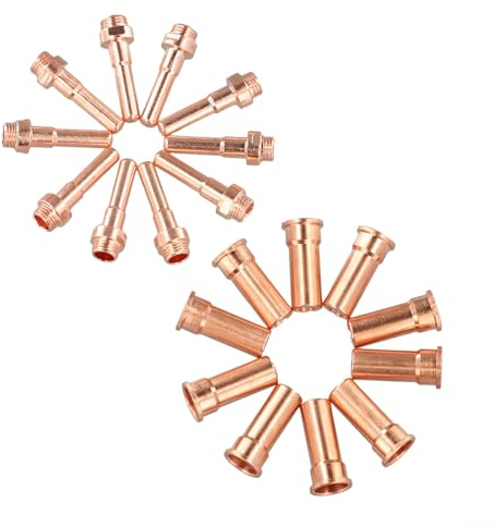 PETSTIBLE Plasmaschneidbrenner-Set, 20 Stück Elektrode + Düse/Spitze 1403 1395/L für Cebora CP-70 Plasmaschneidbrenner für präzises und effizientes Plasmaschneiden