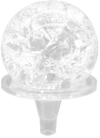 Zerodeko Boule De Cristal De Fontaine De Table Boule De Cristal De Bulle De Cascade Boule De Feng Shui Sphère De Boule De Bulle Décorative avec Supports pour Fontaine d'eau Intérieure