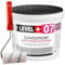 LEVEL+ 07 Quartz Primer 7 kg Plaster Primer Adhesive Bridge Primer for Concrete Plaster Primer White + Paint Roller 10 cm with Bracket Set