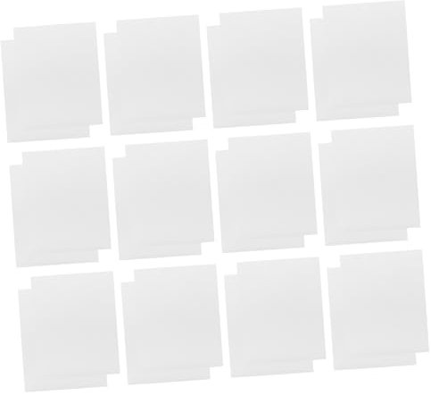 HOODANCOS 60blätter Wasserfeste Matte Pet Stickeretiketten Selbstklebend Bedruckbar Für Etikettendrucker Und Kreative Projekte