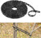 UCandy 29 Ft Plastic Chain Lock Tree Tie, 1/2 Wide Adjustable Tree Support Straps for Staking Flexible Reusable Cable Plant Tree Ties for Leaning Tree Garden Accessories