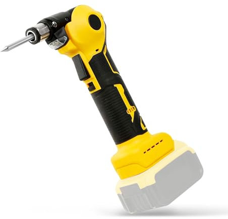 Palm Nailer Compatible with Dewalt 20V Battery(NO Battery) Auto Hammer Cordless 19000RPM 0-90°Adjustable Palm Hammer Drill Electric Auto Hammer Car Hammer