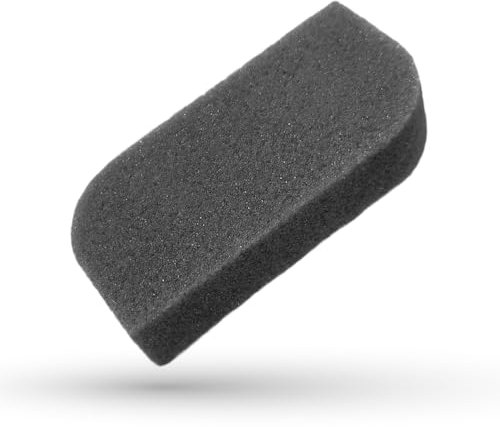 LaRosa PUMICE SPA Éponge Ponce – Design Goutte Noire