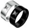 YOLMUNA 2 Stück One Piece Ring Edelstahl Spinner Ring Cool Gedrehter Kette Ring Bandring Engagement Ring Eheringe 8mm Breit