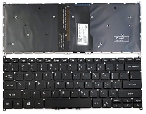 ZHANGXTT Parti per Laptop Nuovo for Acer Spin 5 SP513-52N SP513-52N-3478 SP513-52N-3978 SP513-52N-52PL SP513-52N-52VV Tastiera del Computer Portatile US Retroilluminato