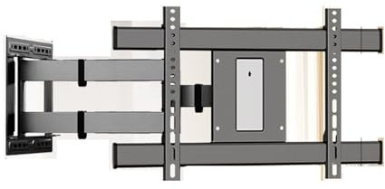 Suitable for ultra-thin 90-degree telescopic rotating TV mount 50-90 inches wall mount bracket