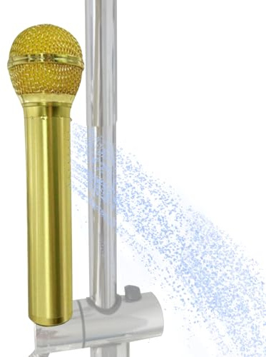 Pommeau de douche haute puissance, contrôleur d'eau rétro, pommeau de douche rétro haute pression avec boîtier en métal – pour adultes, salle de bain, camping-car, dortoir, voyage, hôtel, maison