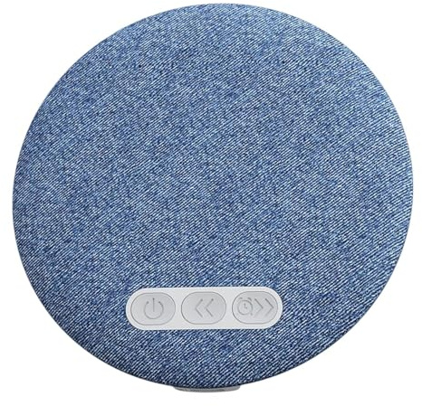 Sleep Sound Lautsprecher – Ultradünnes Audiokissen, weißer Rauschgenerator, Timergesteuert, kabellose Höreinheit, diskreter Komfort-Gadget | Audiobegleiter für das Nickerchen in vo
